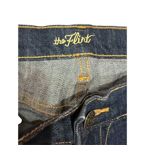 Old Navy The Flirt Zipper Ankle Cropped Jeans Sz 6 - Picture 2 of 8